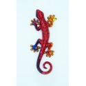 Salamandre décoration résine PM Rouge