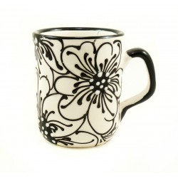 Mug fleur fait main